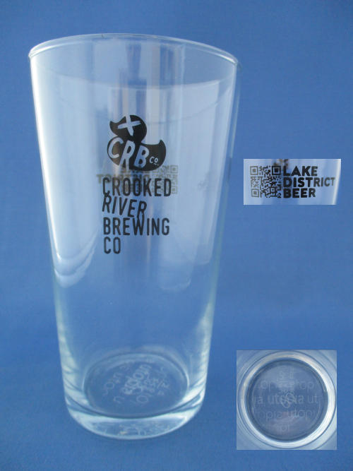 Crooked River Beer Glass
