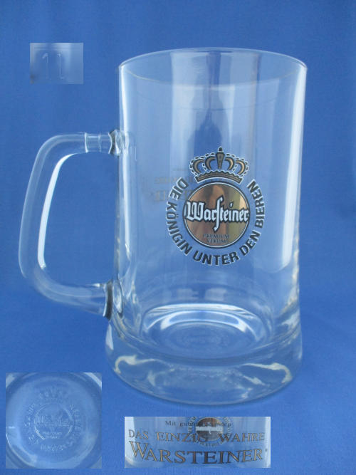 Warsteiner Beer Glass